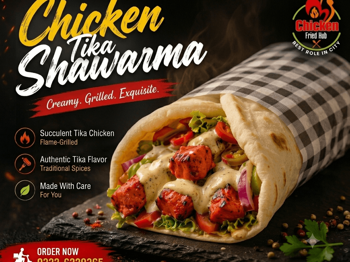 tikka shawarma