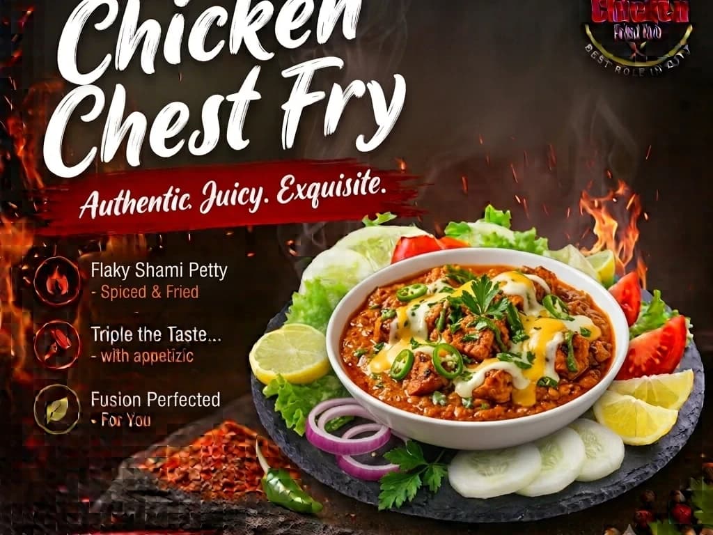 Chicken Chest Piece Fry